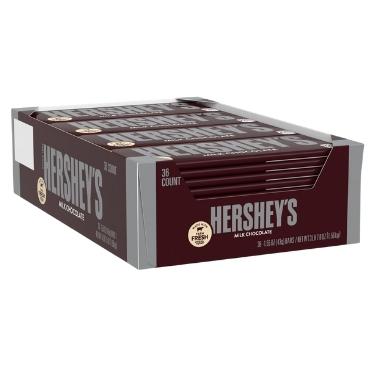 Hersheys Milk Chocolate Bar 36ct Box